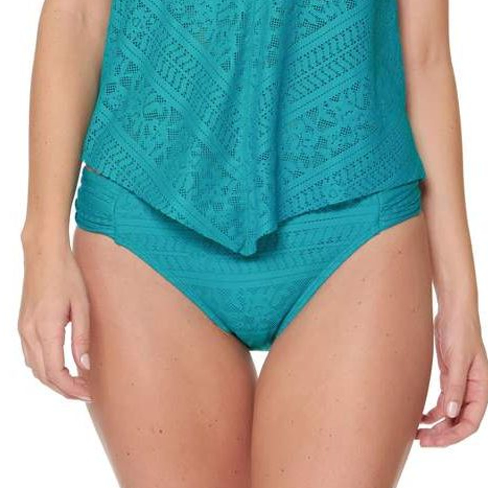 Bleu Rod Beattie Teal Bikini bottom knit